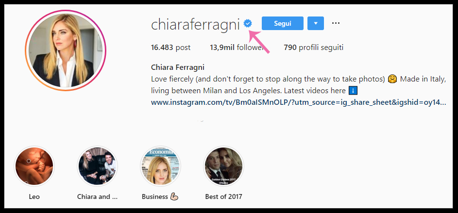 Badge di verifica: su Instagram arriva la richiesta dell'ambito bollino blu