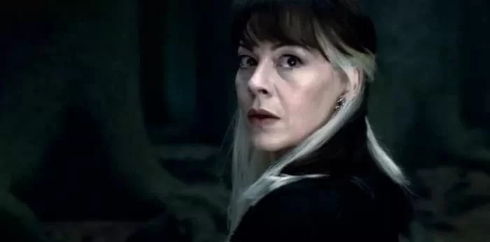 helen mcCrory è narcissa Malfoy in Harry Potter
