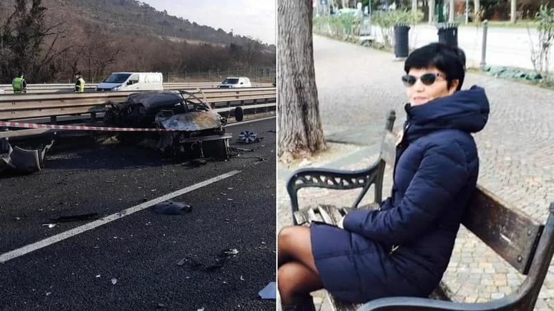 uccisa da un'auto contromano_