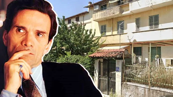 casa di pier paolo pasolini a rebibbia