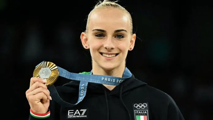 alice d'amato oro alla trave