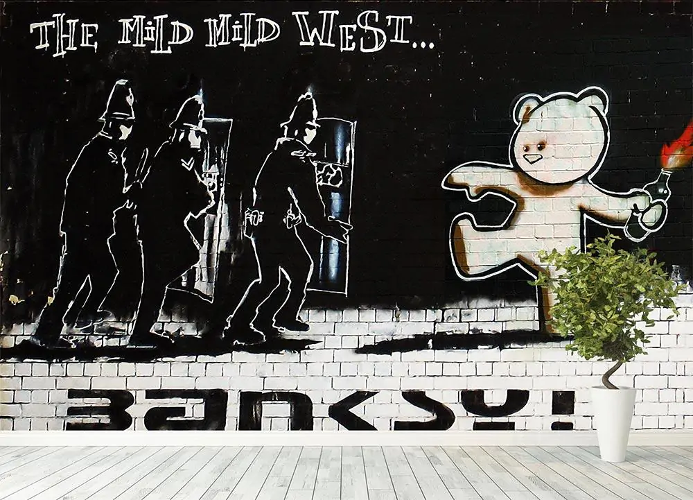 banksy, mild mild west