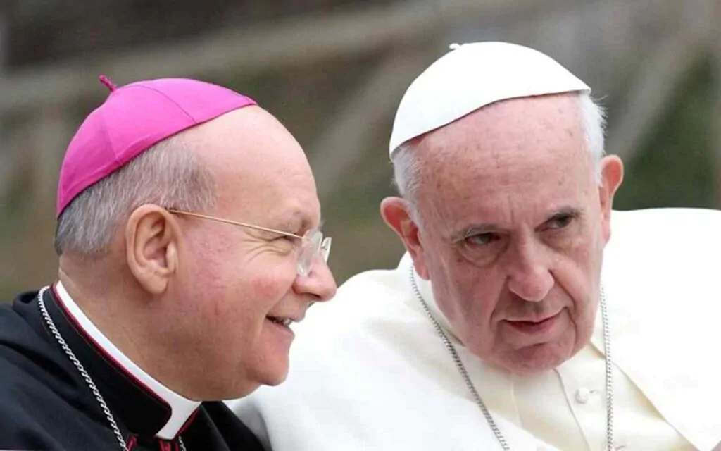 carlo acutis, monsignor domenico sorrentino e papa francesco