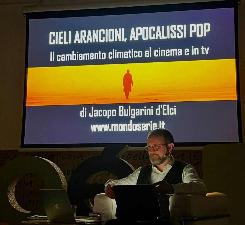 cieli arancioni, apocalisse pop, il cambiamento climatico raccontato al cinema e nelle serie tv, jacopo bulgarini d'elci