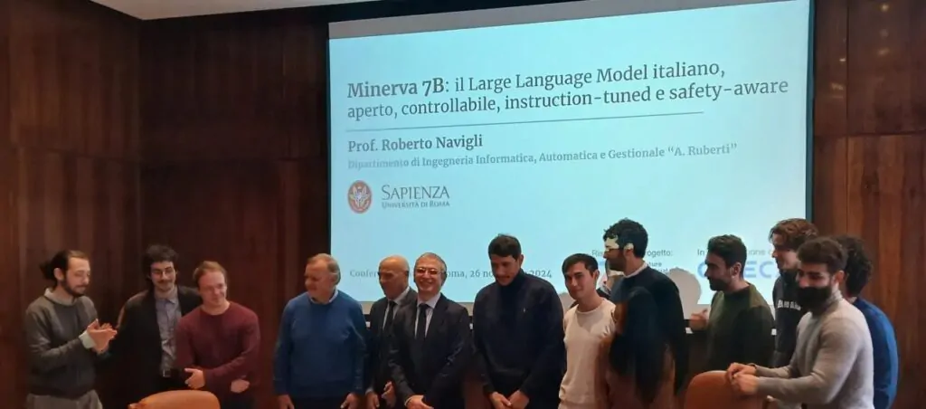 minerva 7b, team di ricerca della sapienza