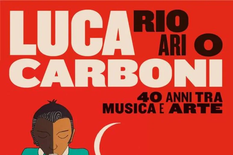 rio ari o, luca carboni inaugura una mostra per i 40 anni di carriera