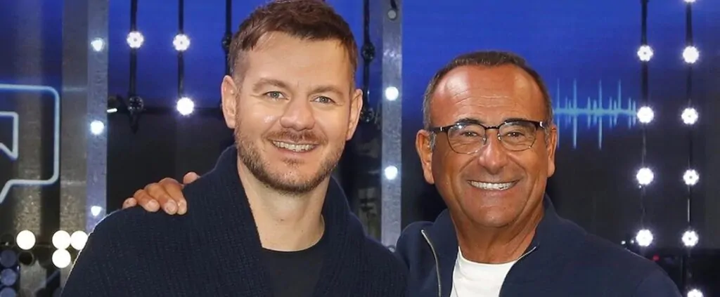 sanremo giovani, alessandro cattelan e carlo conti 