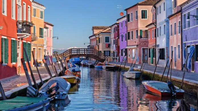 mobilità sostenibile, burano, venezia