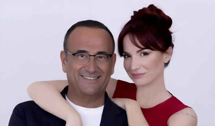 festival di sanremo 2025, andrea delogu e carlo conti