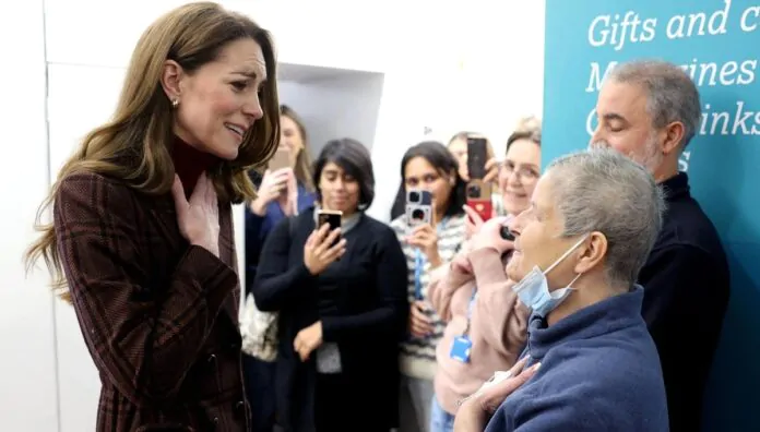 kate middleton al royal marsden hospital